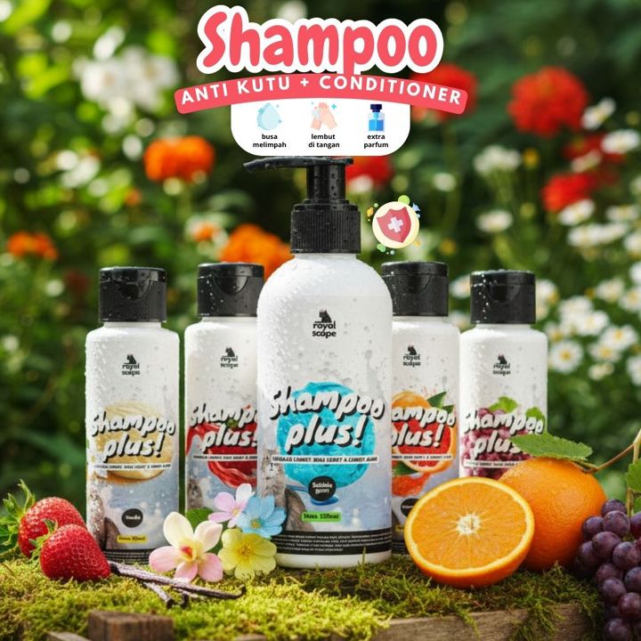 Shampoo Kucing Anti Ketombe dan Kulit Sensitif – Melembapkan