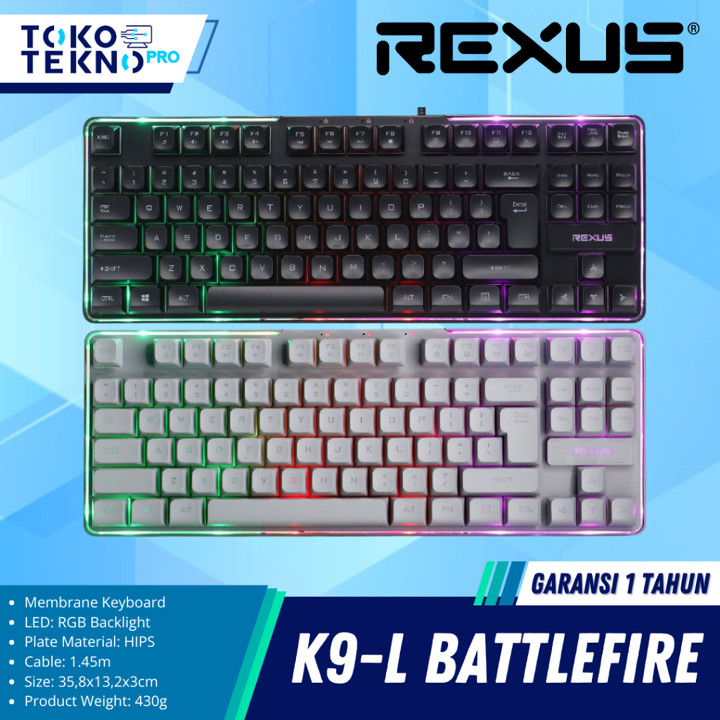 Rexus K9L / K9-L / K-9L Battlefire Membran / Membrane Gaming