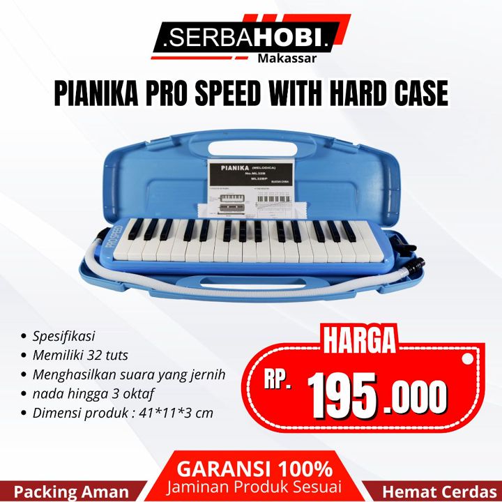 Alat Musik Pianika Pro Speed 32 Key With Hardcase