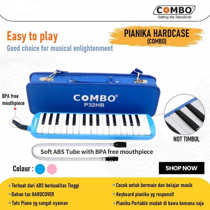 Pianica / Pianika Hardcover alat musik tiup / Melodika Hardc