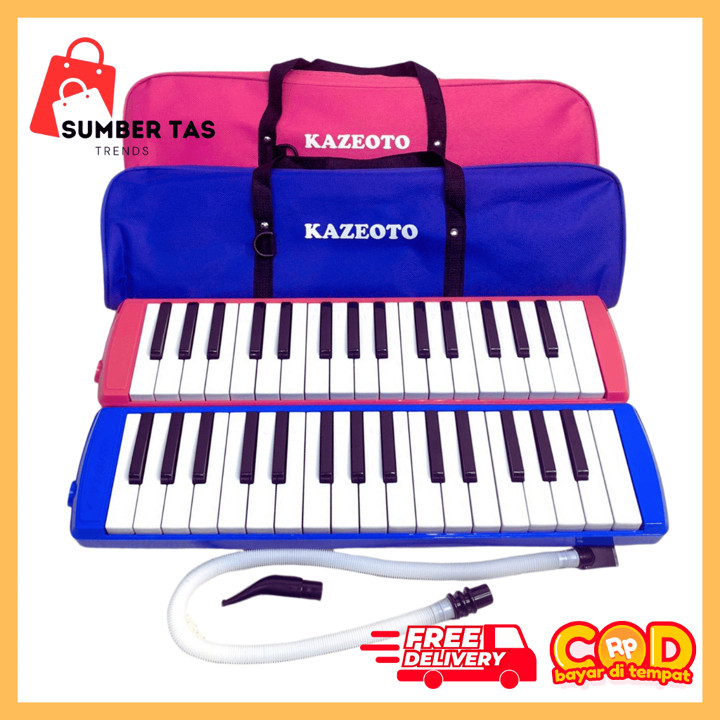 TERMURAH Pianika KAZEOTO Alat musik tiup anak sekolah SD SMP