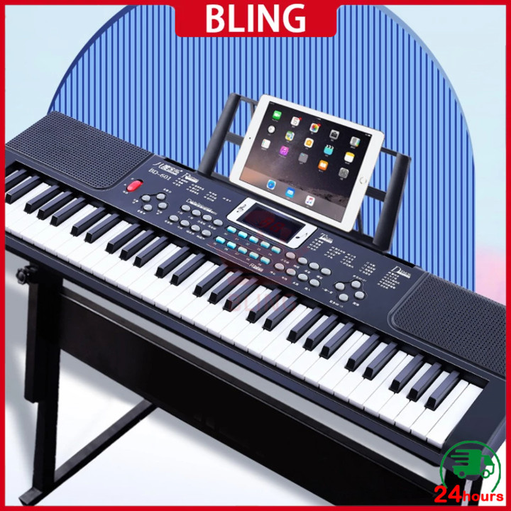 COD 61 Keys Electric Piano / Multifungsi Keyboard Electronic