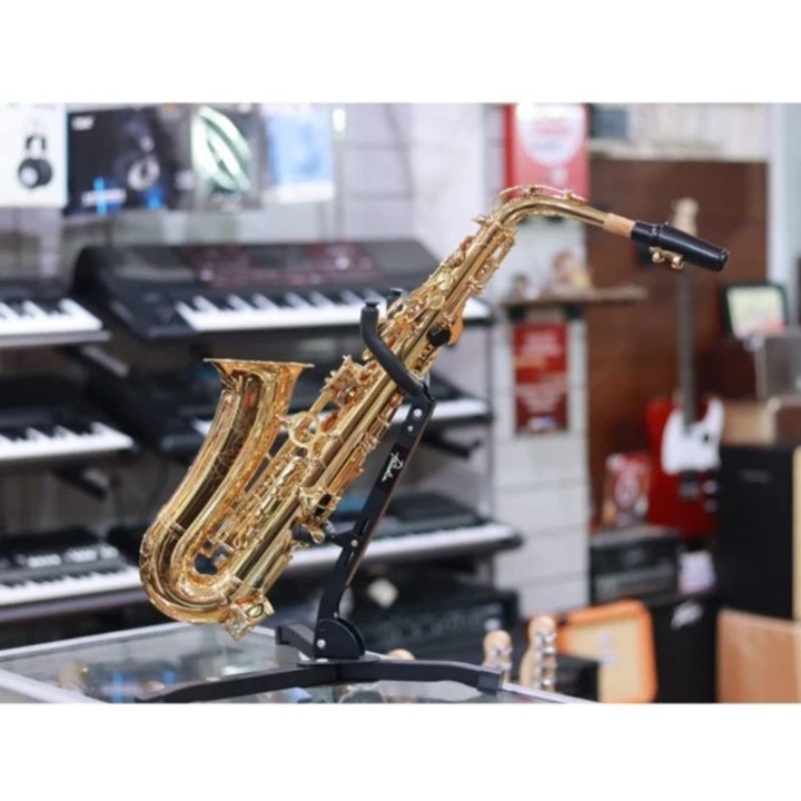 Ostrava Alto Saxophone Gold Lacquer With ABS Case - Saxophon
