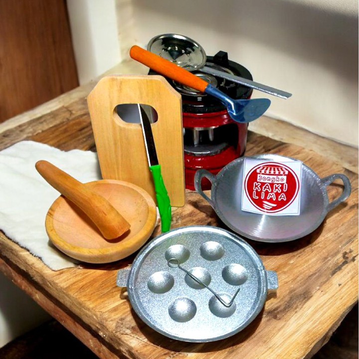 Mainan Edukasi Anak Masak Masakan - Set Mainan Mini Masak Ma
