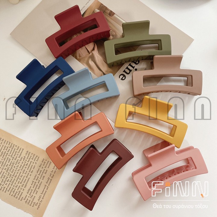 Jepit Rambut Salon Model Kotak Bolong 8 Cm / Jedai Salon Mat