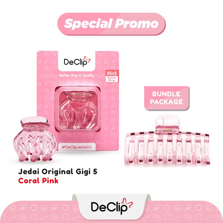 Jedai Bangkok Gigi 5 + Jepit Tabung 9,5cm Declip Original Wa