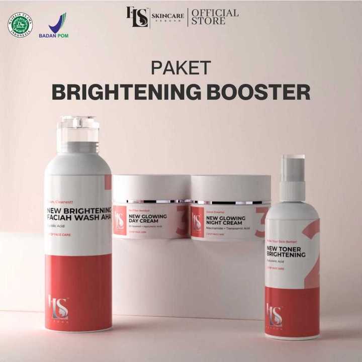 DLC- LS SKINCARE PAKET WHITENING GLOWING KULIT SUSAH PUTIH K
