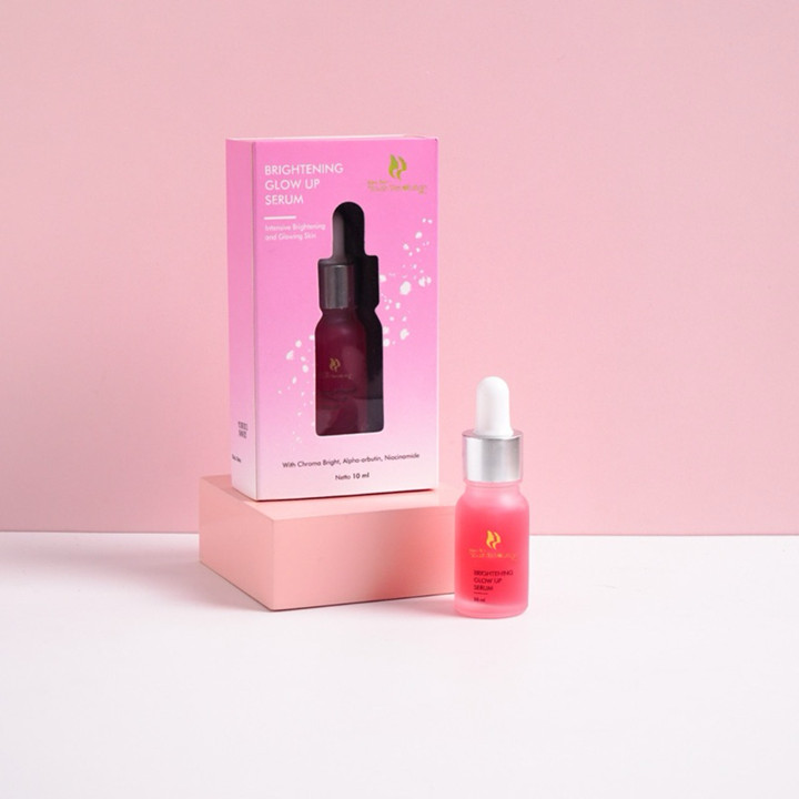 serum wajah glowing brightening with chromabright | serum gl