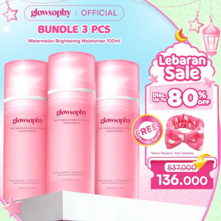 [FREE BANDO FACIAL] Glowsophy Bundle 3Pcs Watermelon Brighte