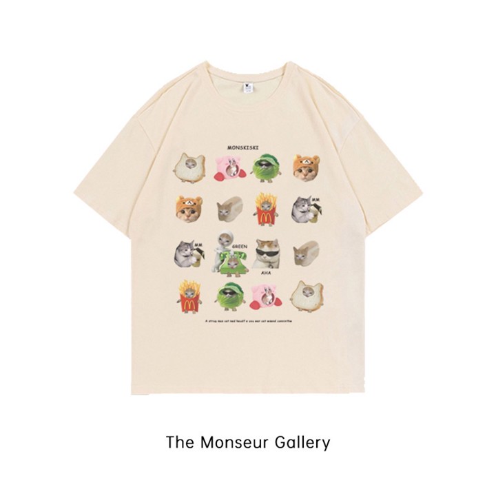 The Monseur Gallery T-shirt Oversize Cat Collection | Kaos H