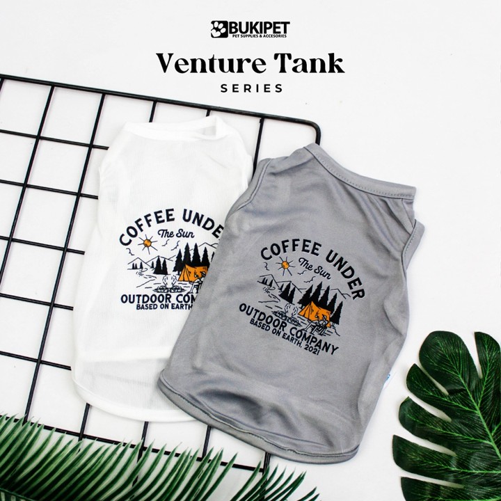 Baju Kaos Kucing Anjing Cowok Cewek Lucu  - Bukipet Venture 