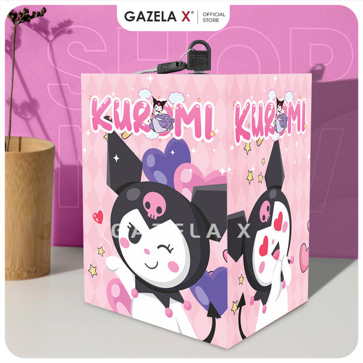 Celengan Karakter Lucu Kuromi Kartun Anak Murah Buka tutup +