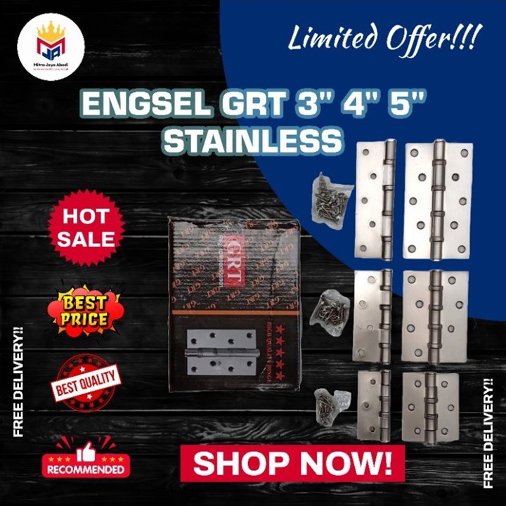 ENGSEL BEARING GRT PUTIH ( SN ) UK 3" 4" Dan 5" PER KOTAK IS