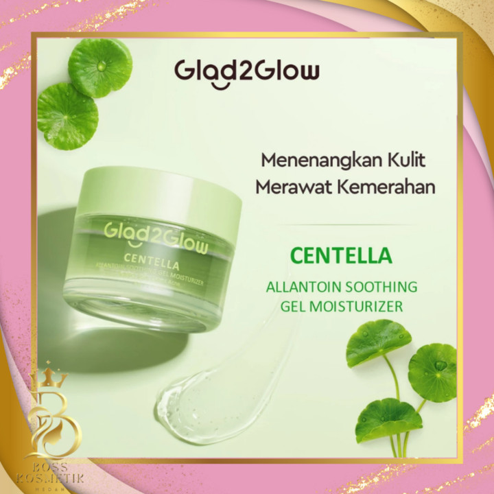 Glad2Glow Centella Allantoin Soothing Gel Moisturizer
