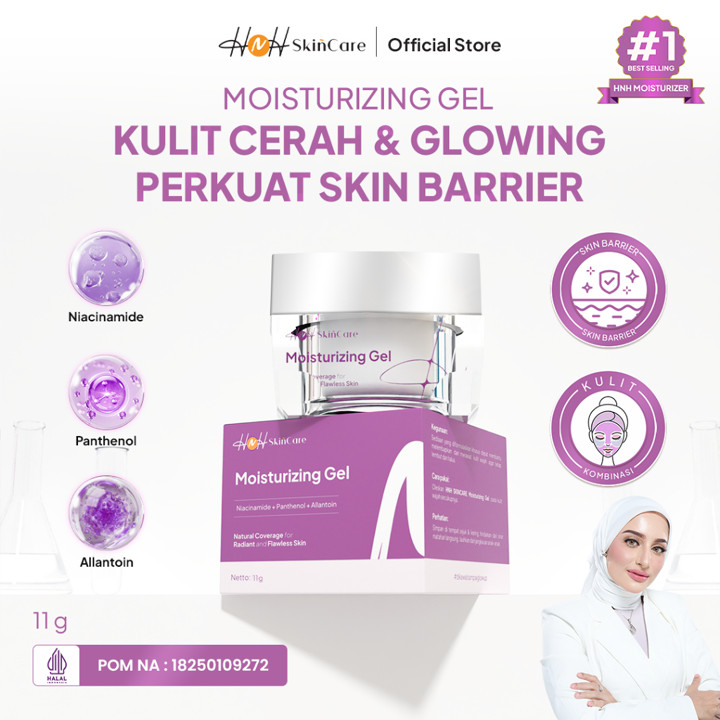 HNH Skincare - Moisturizer Gel - Pelembap Wajah Gel Ringan u