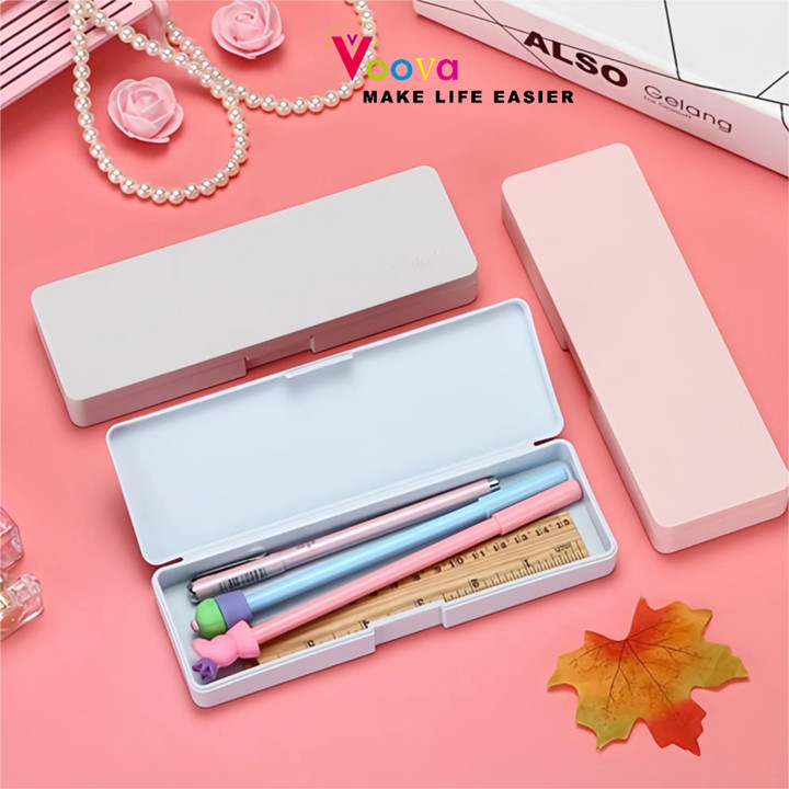 VOOVA Kotak Pensil / Tempat Pensil / Kotak Pensil Gambar / K