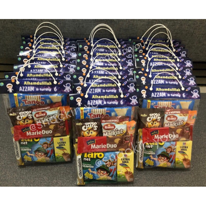 Snackin.you | Parcel snack ulang tahun | Bingkisan snack ula
