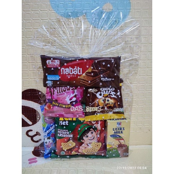 PAKET SNACK ULANG TAHUN/GOODIE BAG/BINGKISAN SNACK ULANG TAH