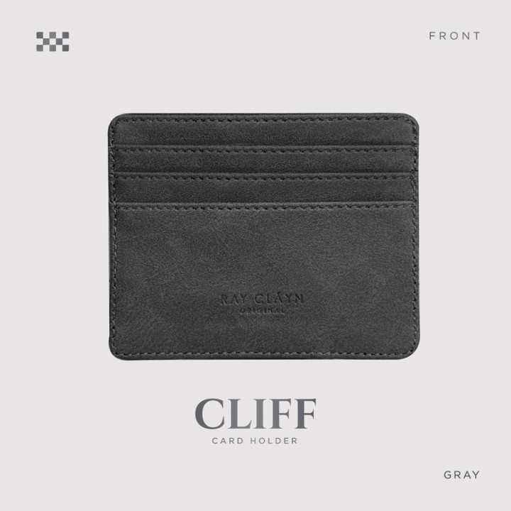 Ray Cláyn - Cliff Card Holder Gray / Dompet Kartu / Card Hol