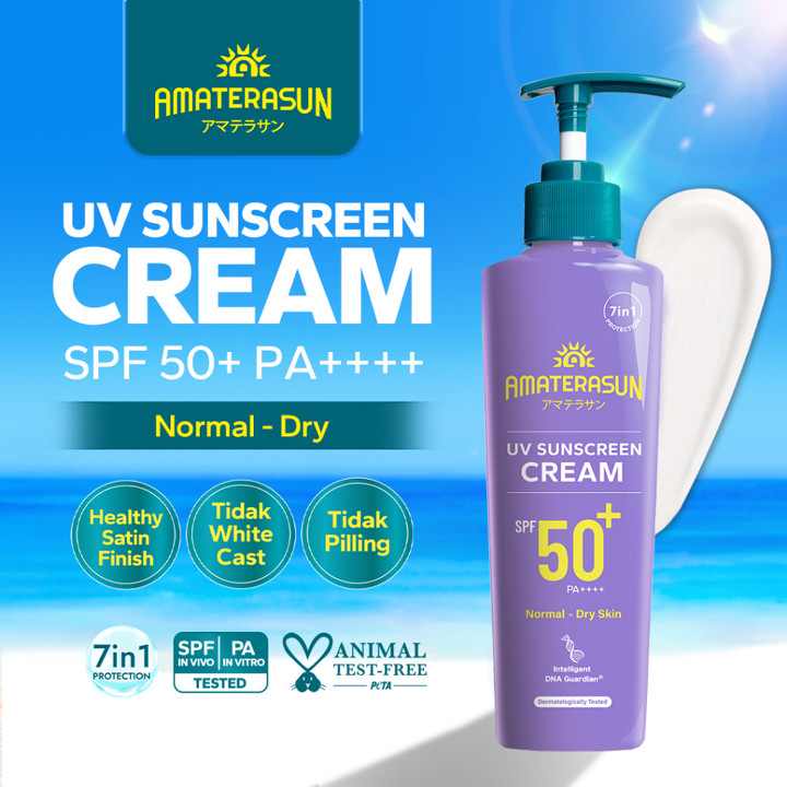 AMATERASUN [REAL SPF Certified] UV Sunscreen Cream SPF 50+ P