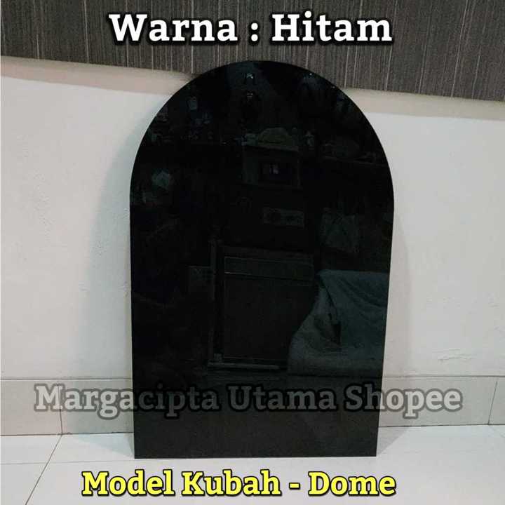 Acrylic Model KUBAH Frame Bingkai Papan Ucapan Wisuda Bunga 