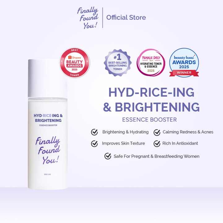 Finally Found You! HYDRICEING & BRIGHTENING Toner - Serum In
