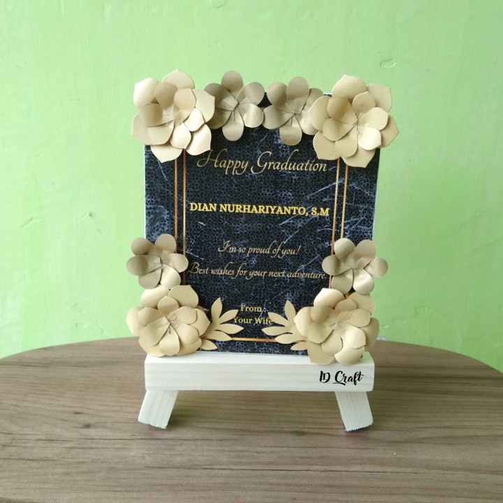 PAPAN BUNGA MINI (Fully Customize) / Hadiah Wisuda / Kado Ul