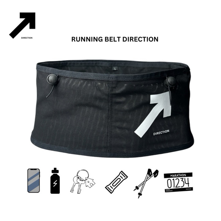 Running belt Direction/saku pinggang/tas lari/tas lari pingg