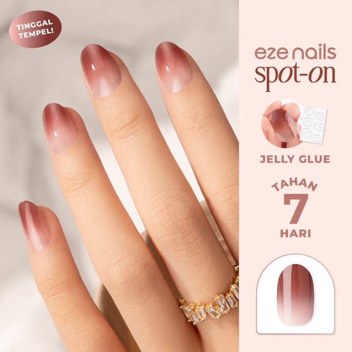 Eze Nails - Go Brick or Go Home Spot On Manicure (Kuku Palsu