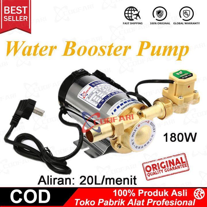 Pompa Pendorong Tekanan Air Booster Pump 100Watt 180Watt 300