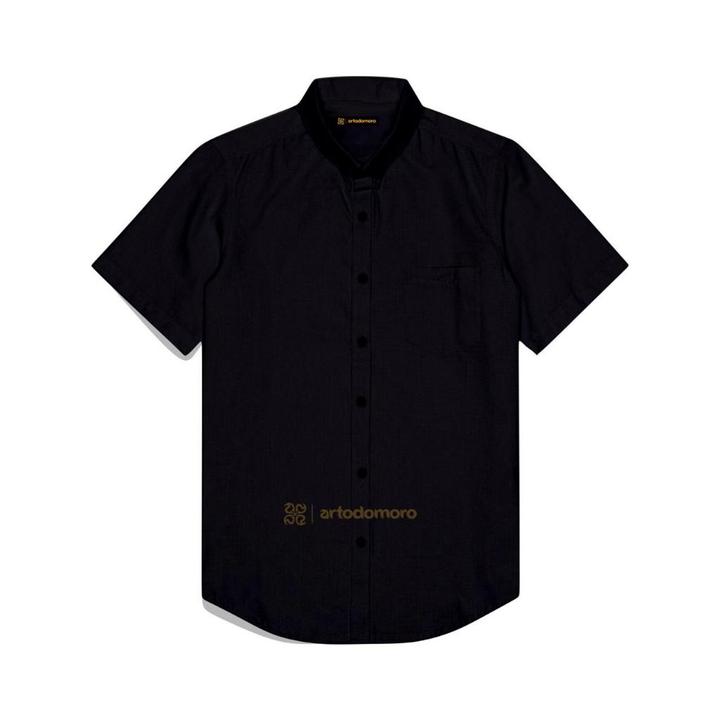 Artodomoro Kemeja Polos Pria Katun Kerja Kantor Formal Lenga