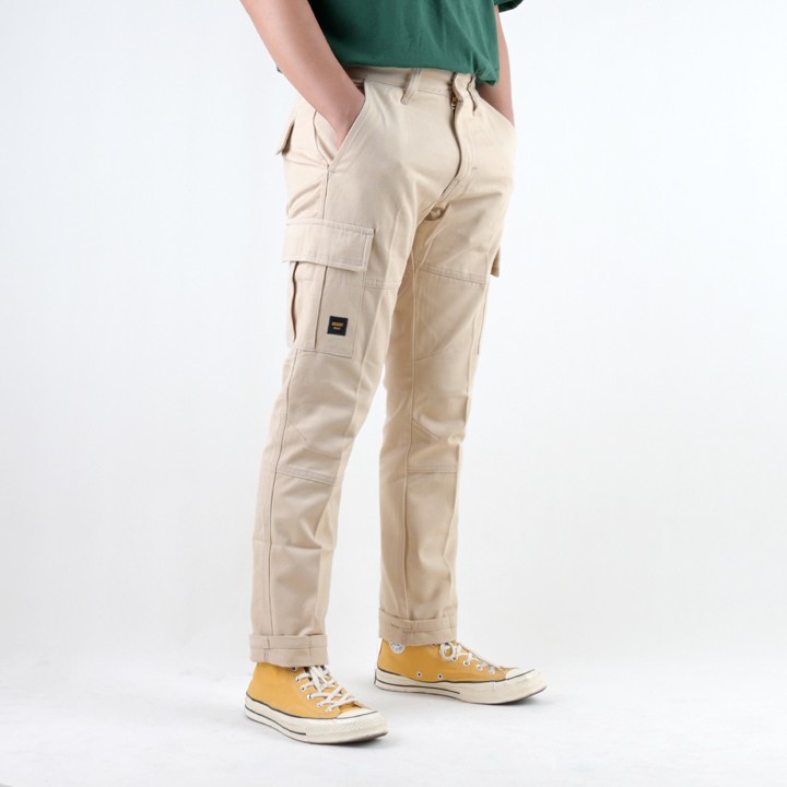 Mickout Slava Cargo Pants - Celana Panjang Pria Rigid Cotton