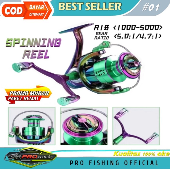 SOUGAYILANG REEL DOUBLE HANDLE METAL CROUM R18