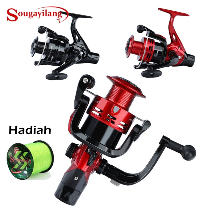 Sougayilang Reel Pancing 4000 Series 5.2:1 Rem Belakang Carp