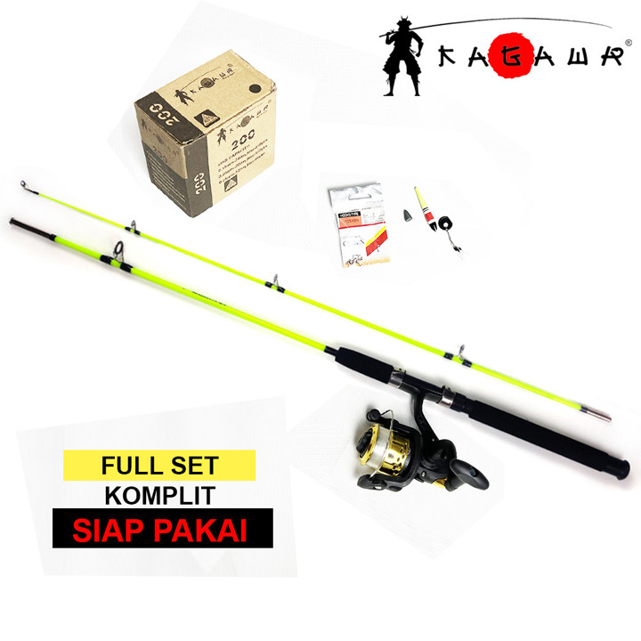 SET PANCING REEL 5BB+ JORAN SAMBUNG 2 FIBER SOLID 120 SIAP P