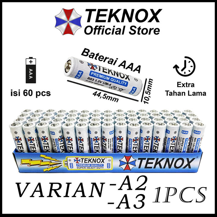 Baterai AAA A3 1.5V 1PCS Baterai Untuk Elektronik Mainan Jam