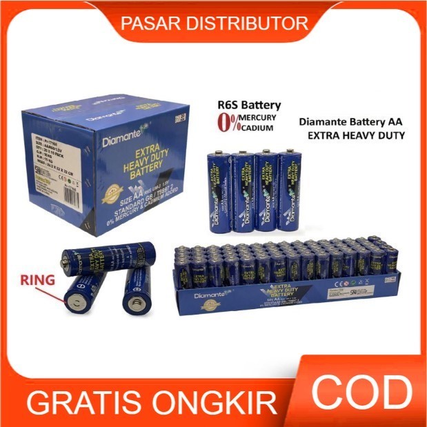 Pasar Distributor Batterai AA Dynamax Battery Isi Ulang Remo