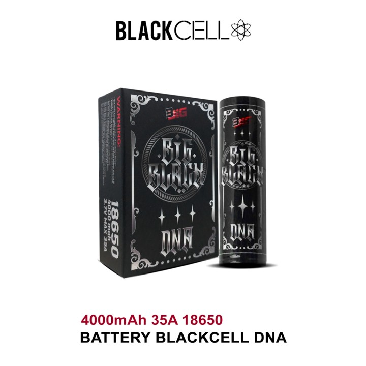 Baterai BLACKCELL BIG BLACK DNA 4000mAh 35A 18650 BATTERY BL