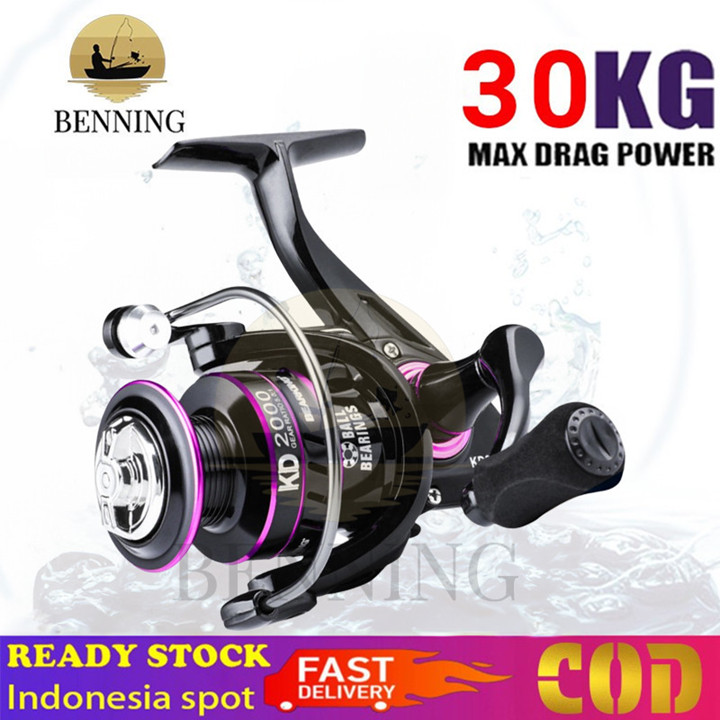 COD-BENNING REEL PANCING POWER HANDLE REEL SPINNING SALTWATE