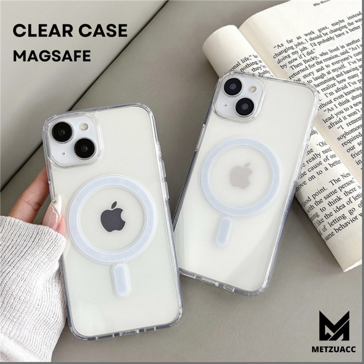 MAGNETIC CASE MAGSAFE CLEAR FOR IPHONE 7 X XS MAX XR 11 12 1