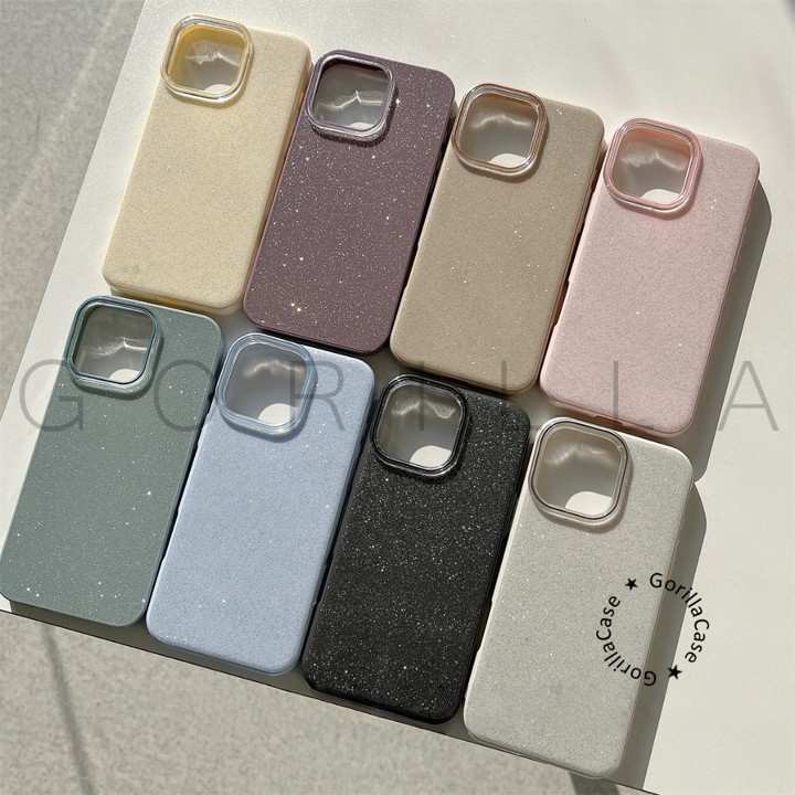 (2) Soft Silicone Glitter Bling Stardust Case For Iphone 17 