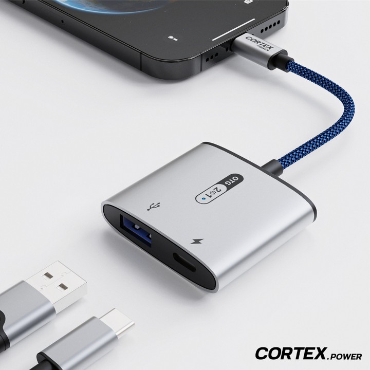 Cortex Power - MH366 Type-C To USB 3.0 OTG Soundcard + 60W C