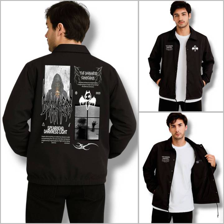 Jaket Motor Pria Bahan Parasut Taslan Anti Air Waterproof Co