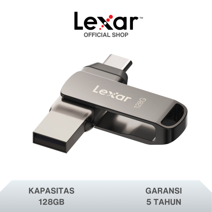 Lexar JumpDrive Dual Drive D400 USB 3.2 Type-C - 128GB