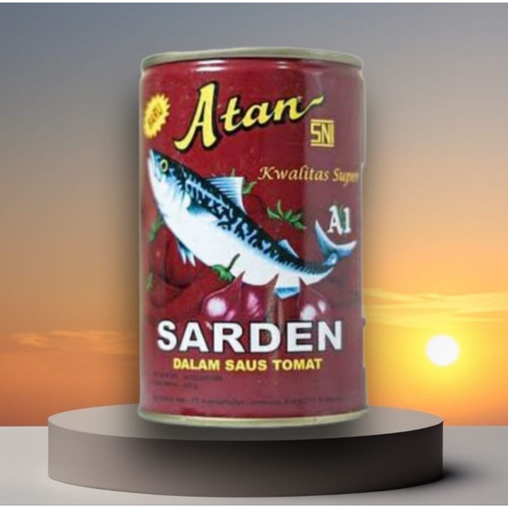 Sarden Atan Tomat 155 Gr