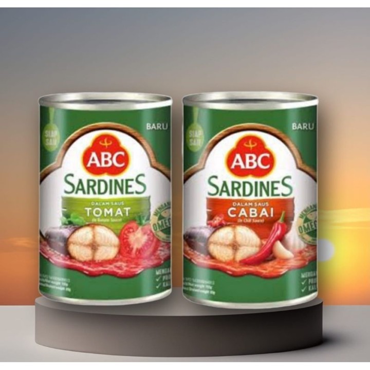 Sarden ABC Tomat & Sambal 155 GR