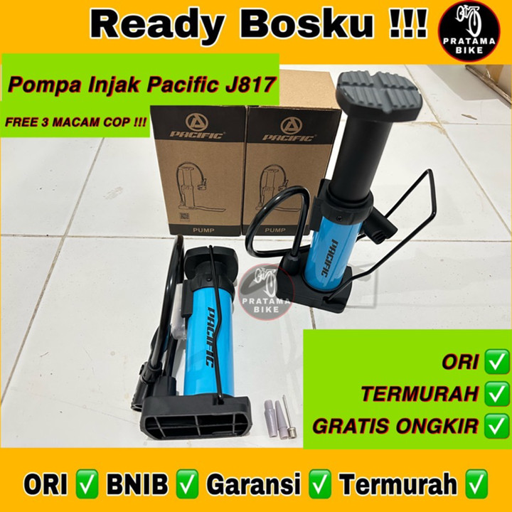 POMPA INJAK PACIFIC J817 MODEL TERBARU TERMURAH ORIGINAL