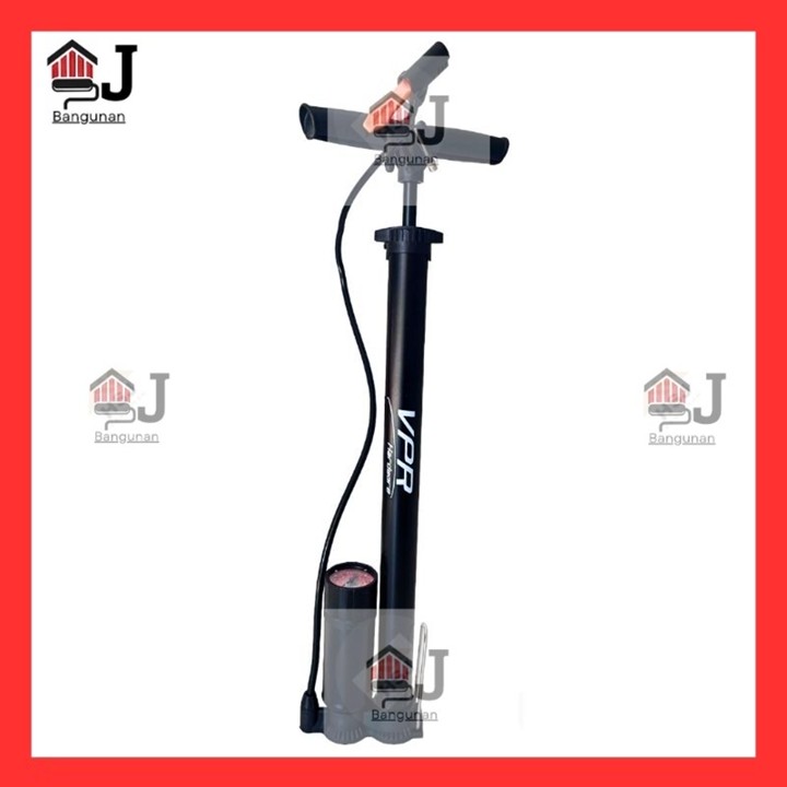 AJB - Pompa Kompa Angin Udara Hitam VIPER Ban Roda Sepeda Mo