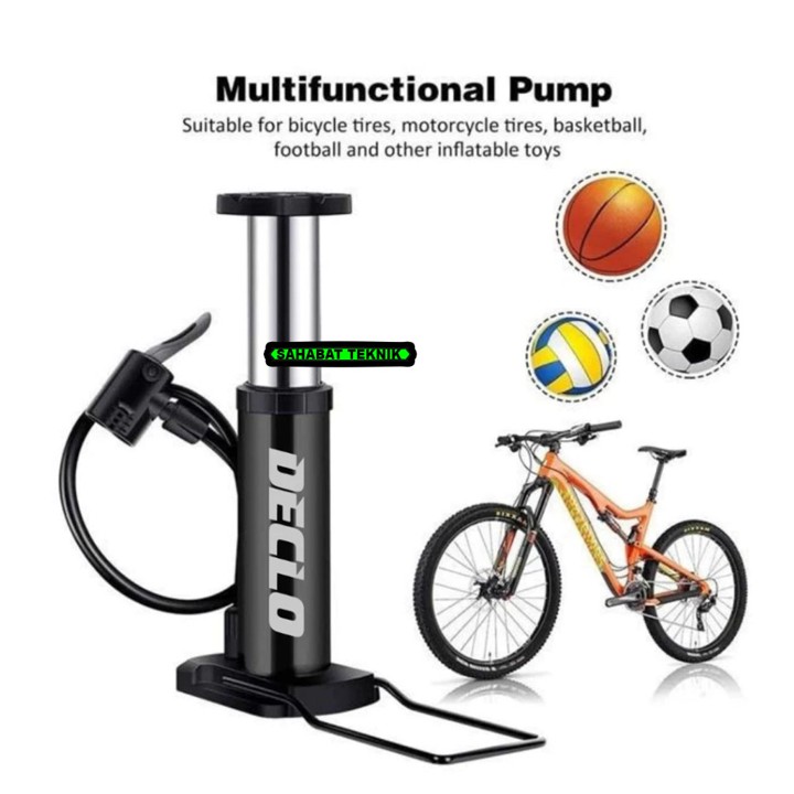 Pompa Angin Ban Sepeda Motor Mobil Alloy Pentil Schrader dan