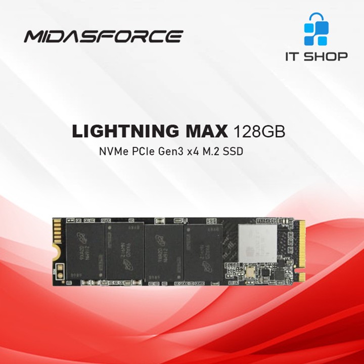 Midasforce SSD NVMe Lightning Max 2280 - 128GB